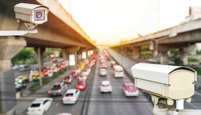 Tornado Spotted at Florida Intersection via Traffic Camera